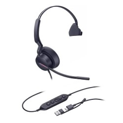 Yealink UH42 Mono Teams USB-C/A жична моно слушалка