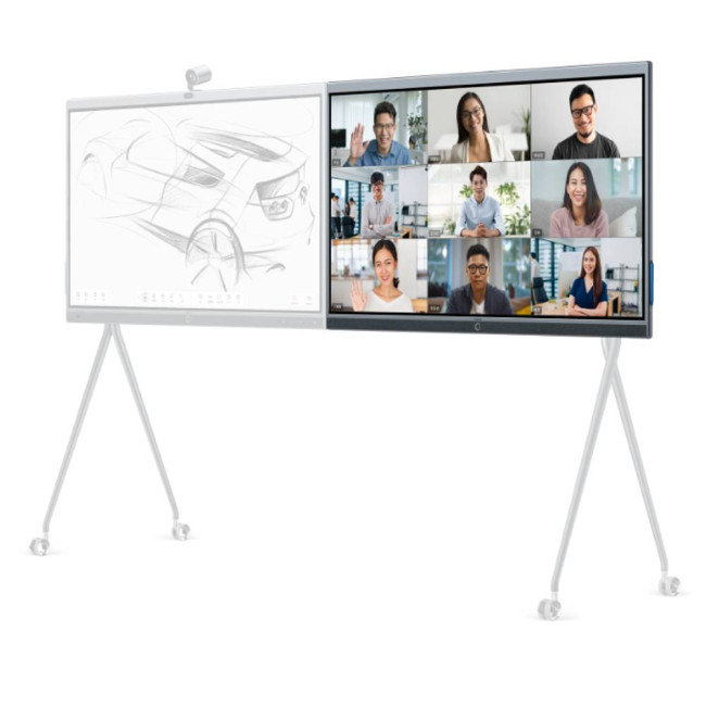 Yealink ETV65 допълнителен сензорен дисплей за MeetingBoard, 65", 4K