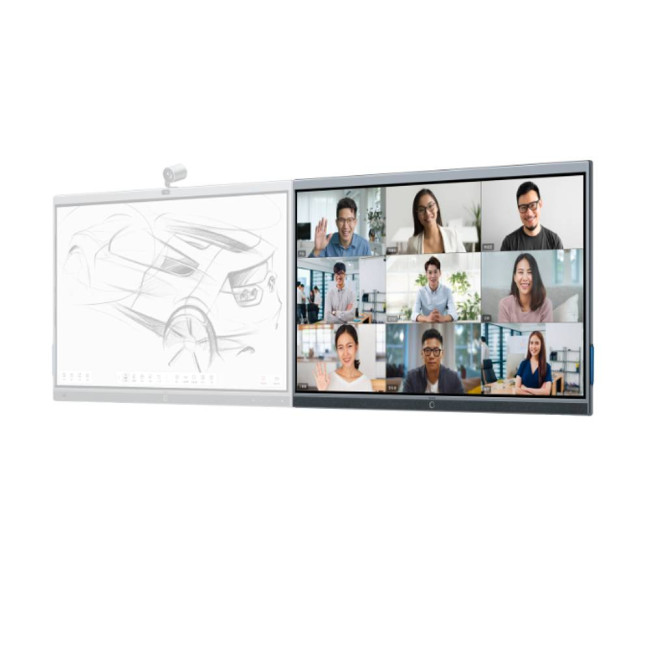 Yealink ETV86 допълнителен сензорен дисплей за MeetingBoard, 86", 4K