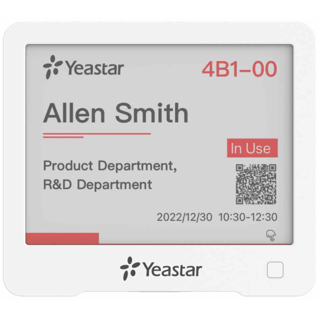 Yeastar E-Ink Desk Screen DS3504 екран за управление заетостта на работното място