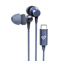 Energy Sistem Metallized Type C – слушалки с USB-C, индиго металик