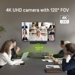 IPEVO UHD 4K видеобар, черен