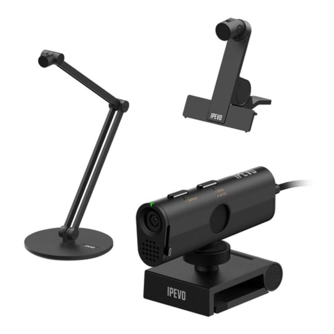 IPEVO P2V ULTRA FULL PACK LITE, комплект камера + стойка + скоба