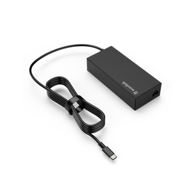 Wavlink WL-P1101 зарядно за лаптоп, 100W, USB-C, черен 