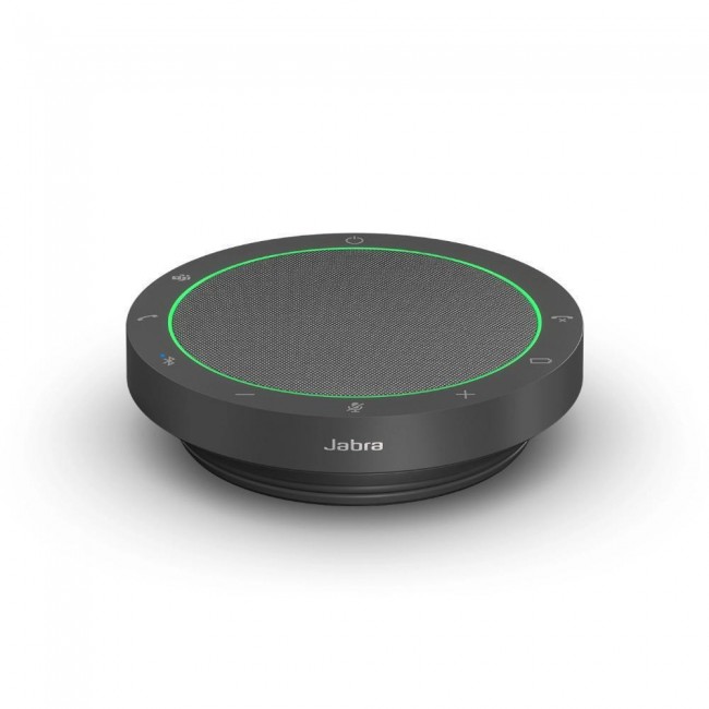 Jabra Speak2 55 UC конферентен говорител, 4 микрофона, Bluetooth 5.1, USB-C/USB-A, тъмносив Jabra Speak2 55 UC конферентен говорител, 4 микрофона, Bluetooth 5.1, USB-C/USB-A, тъмносив