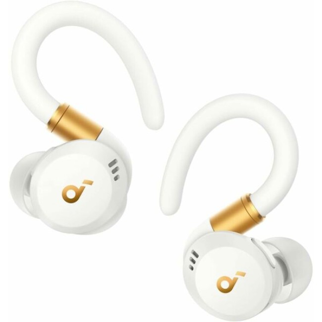 Спортни слушалки Anker Soundcore Sport X20, ANC, TWS, бели