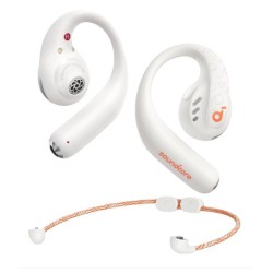 Безжични слушалки Anker SoundCore AeroFit Pro TWS, IPX7, Bluetooth 5.3, бели
