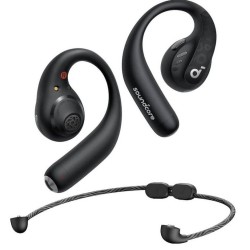 Безжични слушалки Anker SoundCore AeroFit Pro TWS, IPX7, Bluetooth 5.3, черни