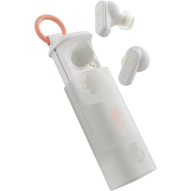 Безжични слушалки Skullcandy Dime Evo, TWS, Bone/Orange