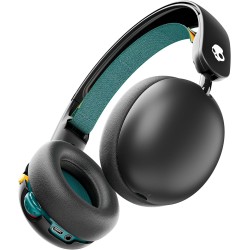 Детски слушалки Skullcandy - Grom Wireless, безжични, черни/зелени