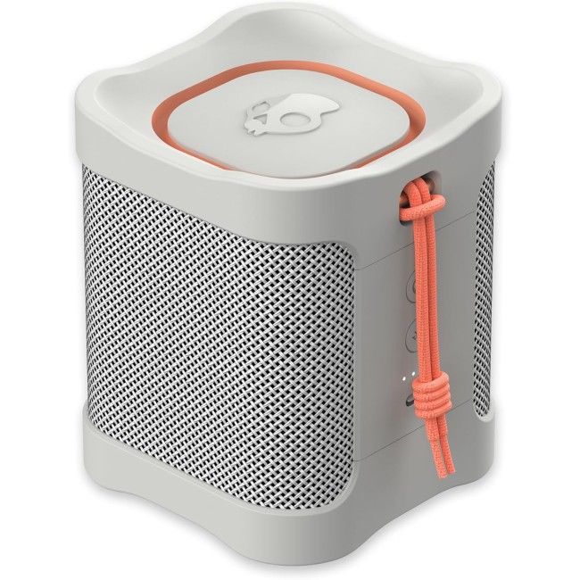 Преносима колонка Skullcandy - Terrain mini, TWS, водоустойчива, bone/orange