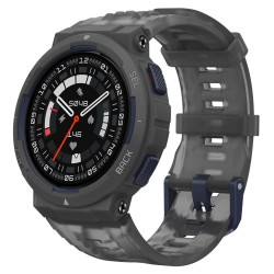 Amazfit Active Edge смарт часовник, 46 mm, 1.32'', Midnight Pulse, тъмносив