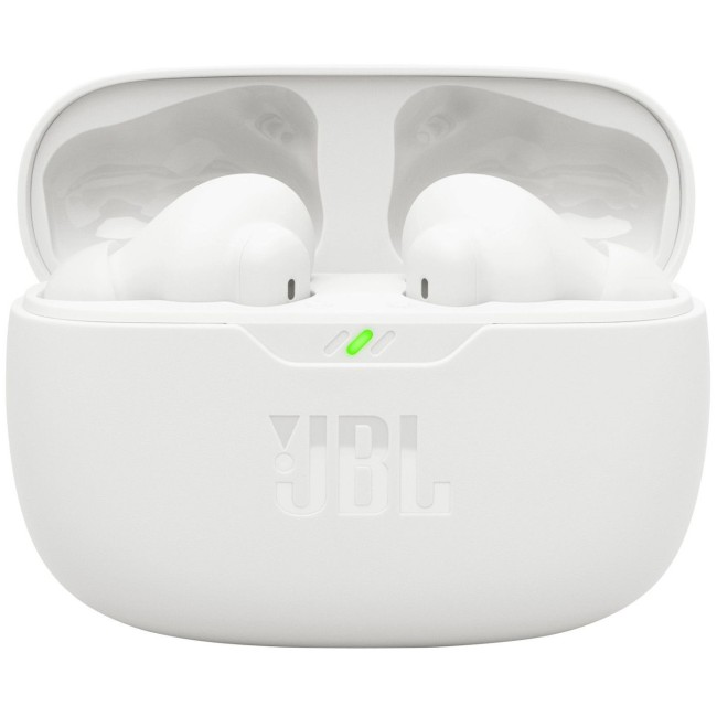 Безжични слушалки JBLVibe Beam 2 ANC, White