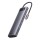 USB Хъб Baseus Hub 6in1 Metal Gleam 2 Series, USB-C to 2xUSB 3.0 +USB-C + HDMI + USB-C PD + Ethernet RJ45