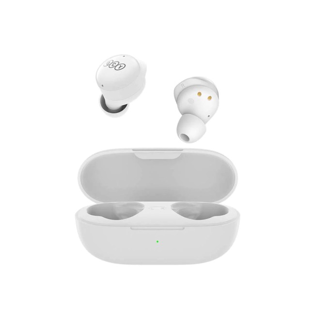 Напълно безжични слушалки QCY T17 - White