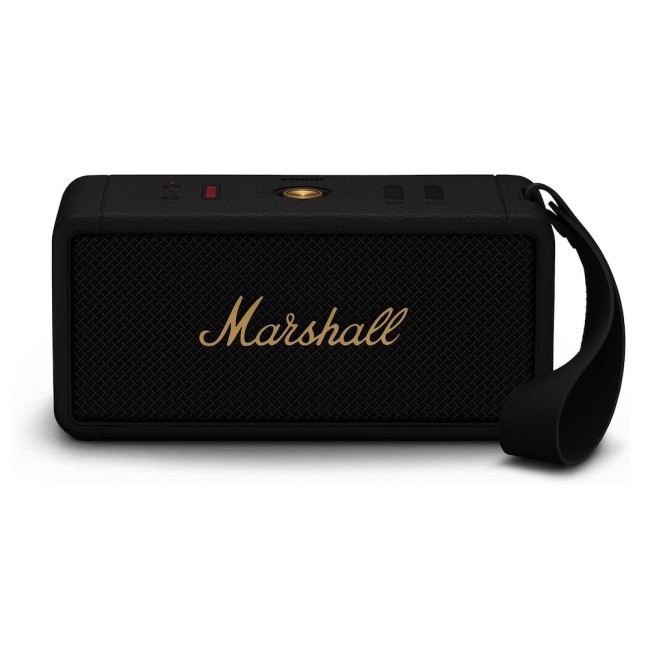 Marshall Middleton - безжичен портативен аудиофилски спийкър за мобилни устройства с Bluetooth черна