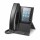 HP Poly CCX 505 Media IP телефон, OpenSIP, POE, вграден WiFi, HP Poly NoiseBlock AI, черен 