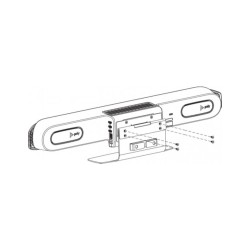 HP Poly КОМПЛЕКТ, СТОЙКА ЗА HP Poly STUDIO X50