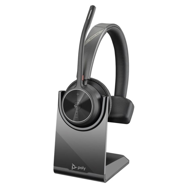 HP Poly VOYAGER 4310 MS UC Mono със зарядна стойка, USB-C