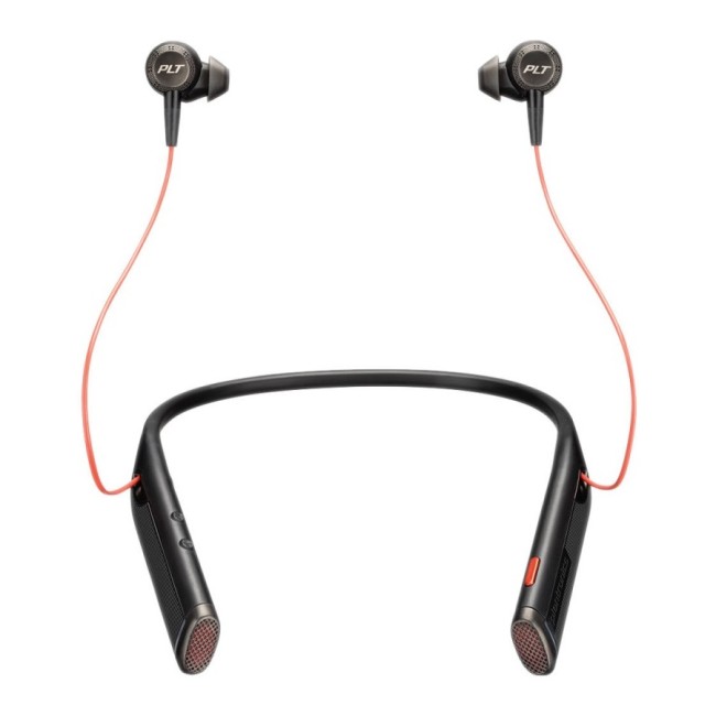 HP Poly Voyager 6200 UC слушалки, Bluetooth, ANC, черен