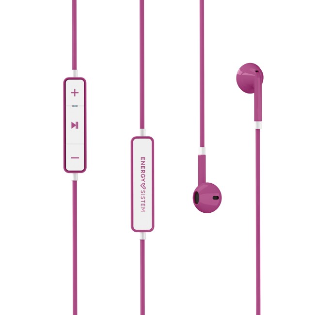 Energy sistem EARPHONES 1 слушалки, Bluetooth, розови