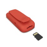 Energy CLIP MP3 плейър, 8GB, FM радио, червен