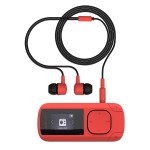 Energy CLIP MP3 плейър, 8GB, FM радио, червен