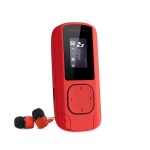 Energy CLIP MP3 плейър, 8GB, FM радио, червен