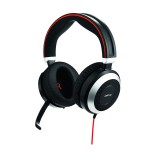 Jabra EVOLVE 80 стерео слушалки, UC, ANC, USB & 3.5мм жак 