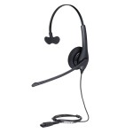 Jabra BIZ 1500 моно слушалка, Wideband, QD, черен