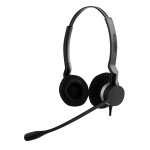 Jabra BIZ 2300 стерео слушалки, Wideband аудио, QD, черен 