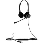 Jabra BIZ 2300  стерео слушалки с микрофон, MS, USB