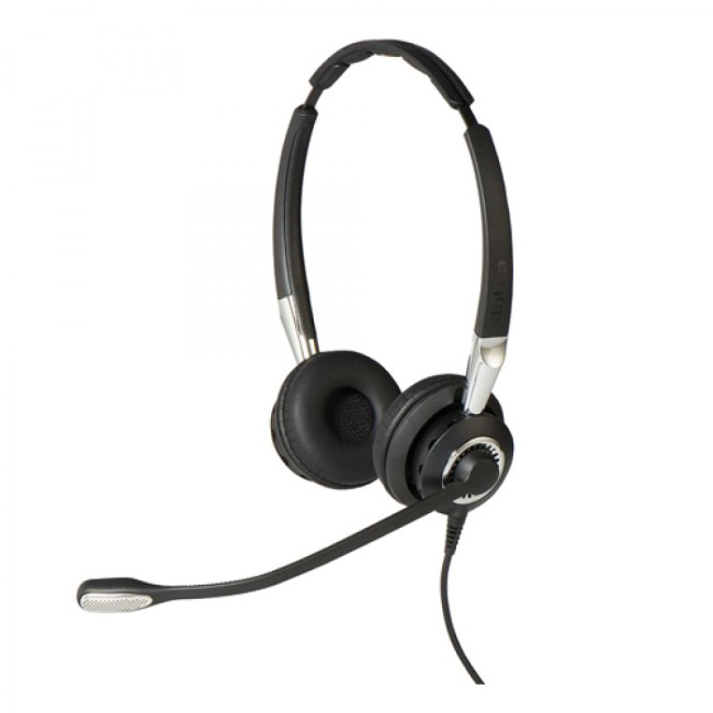 Jabra BIZ 2400 II стерео слушалки с микрофон , Ultra  NC, QD  