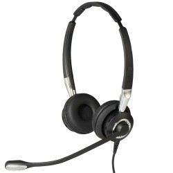 Jabra BIZ 2400 II IP стерео слушалки с микрофон, NC, Wideband, QD