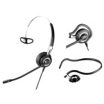 JABRA BIZ 2400 II IP моно слушалка с микрофон 3 в 1,  NC, QD