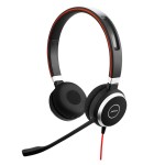 Jabra EVOLVE 40 стерео слушалки, UC, USB & 3.5мм жак 
