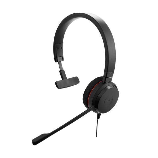 JABRA EVOLVE 20 моно слушалка с микрофон, MS , USB-C 