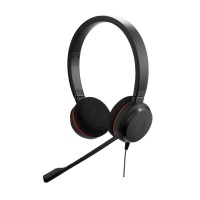 Jabra EVOLVE 20 стерео слушалка с микрофон, UC, USB-А, NC 