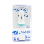 Зарядно за кола Tellur Dual USB 2.4A, C206