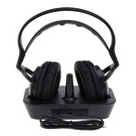 Panasonic RP-WF830E телевизионни слушалки, RF предаване, докинг станция, черни