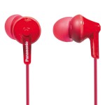 Panasonic RP-HJE125E-R слушалки, 3.5 мм жак, червени
