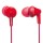 Panasonic RP-HJE125E-R слушалки, 3.5 мм жак, червени