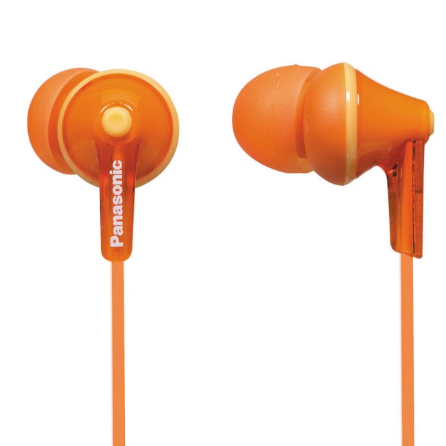 Panasonic RP-HJE125E-D слушалки, 3.5 мм жак, оранжеви