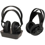 Panasonic RP-WF830WЕ телевизионни слушалки, RF предаване, докинг станция, черни