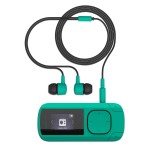 Energy CLIP MP3 плейър, 8GB, FM радио, зелен