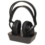 Panasonic RP-WF830E телевизионни слушалки, RF предаване, докинг станция, черни