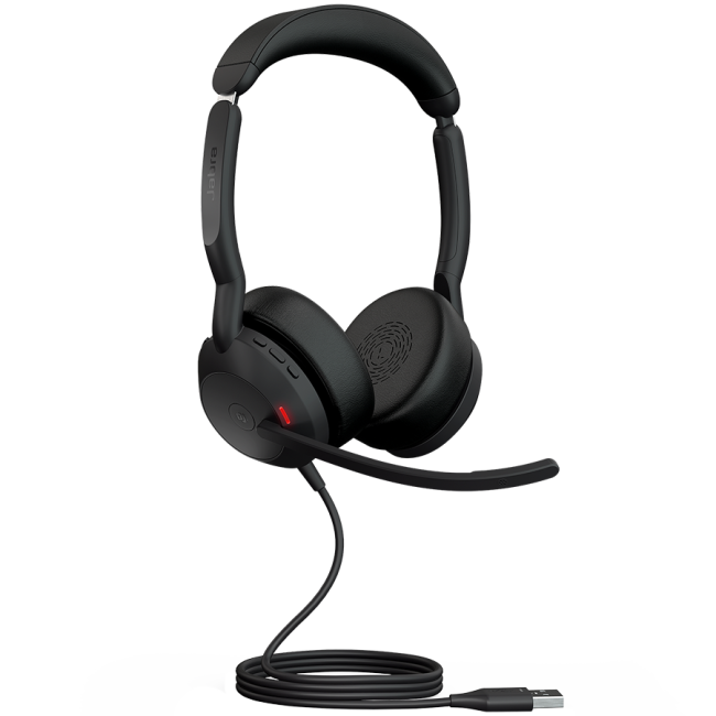 Jabra Evolve2 50 UC Stereo USB-A - Професионална слушалка за продуктивен, хибриден работен процес