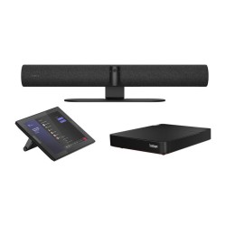 Jabra PanaCast 50 ZT Lenovo видеоконферентна система, комплект видеобар Jabra PanaCast 50 + мини PC Lenovo ThinkSmart Core + Lenovo ThinkSmart сензорен контролен панел, Zoom Rooms 