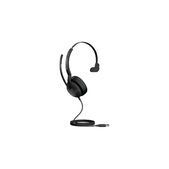 Jabra Evolve 2 50 USB-A UC Mono - Хендсфри слушалка, хендсфри за кола