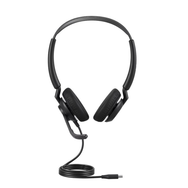 Jabra Engage 50 II, Corded Headset, USB-C, UC, Stereo, Черни